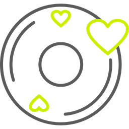 Cd heart  Icon