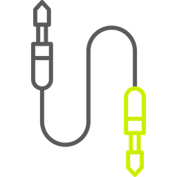 Auxiliary cable  Icon