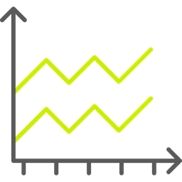 Area graph  Icon