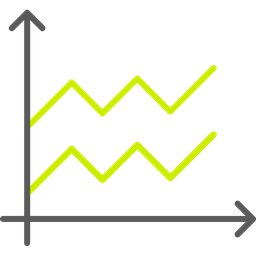 Area graph  Icon