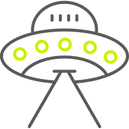 Alien spaceship  Icon