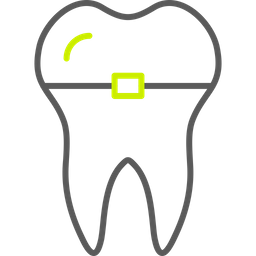Aparelho ortodôntico  Ícone