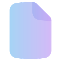 Blank paper  Icon