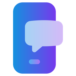 Chat phone notification  Icon