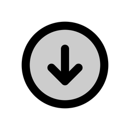 Arrow-circle-down  Icon