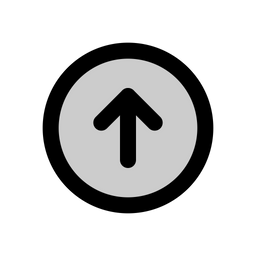 Arrow-circle-up  Icon