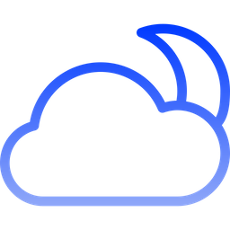 Cloudy Night  Icon