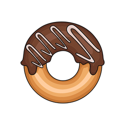 Chocolate Donut  Icon