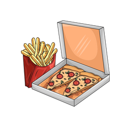 Pizza Box  Icon