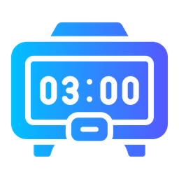 Digital clock  Icon