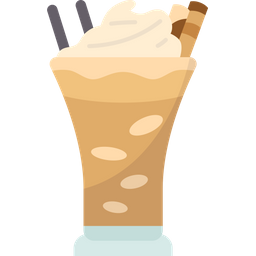 Café helado  Icono