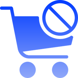 Dismiss Cart  Icon