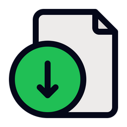 File Download  Icon