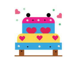 Love cake  Icon