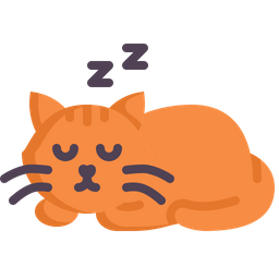 Cat napping  Icon