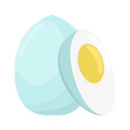 Boiled egg  Icon