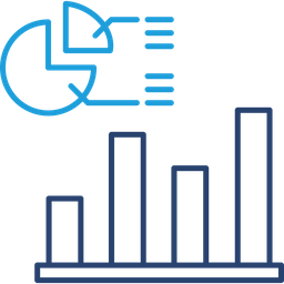 Gráfico analítico  Ícone