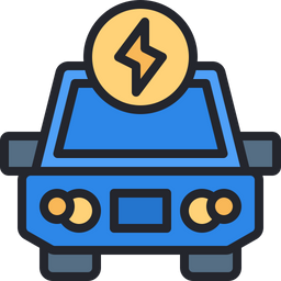 Electric Car  Icon