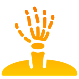 Bone Hand  Icon