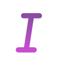 Italic Icône