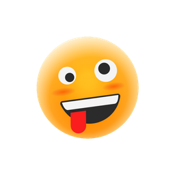 Emoticon loco  Icono