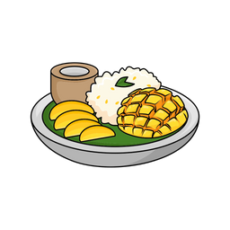 Mango Sticky Rice  Icon