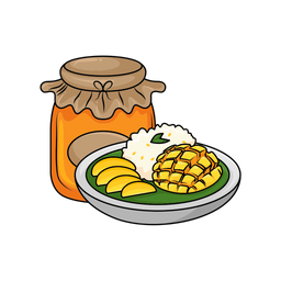 Mango Sticky Rice  Icon