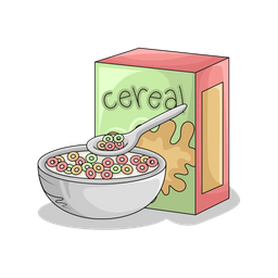 Cereal box  Icon