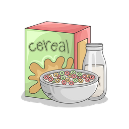 Cereal box  Icon