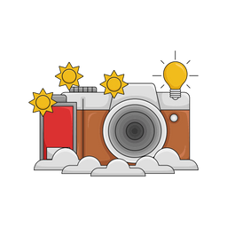 Camera Power Technology Icon