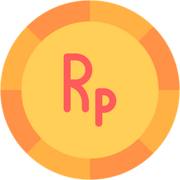 Indonesian Rupiah  Icon