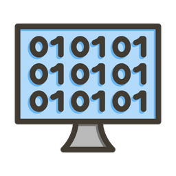 Binary Code  Icon