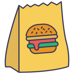 Burger delivery  Icon