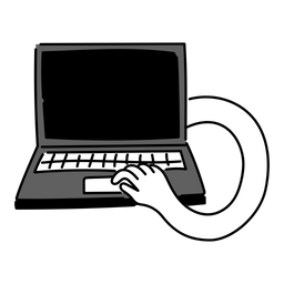 Portable Computer  Icon