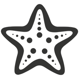 Chocolate chip starfish  Icon