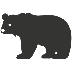 Brown bear  Icon