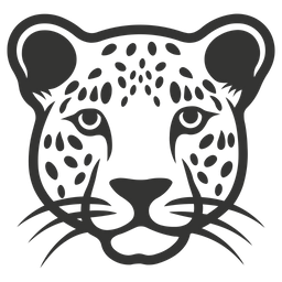 African leopard  Icon