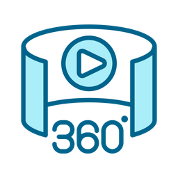 360 degree  Icon