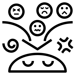 Emotionales Problem  Symbol