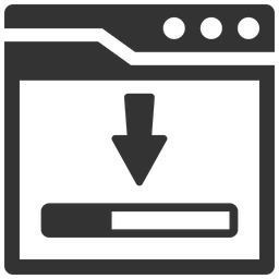 Download interface  Icon