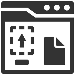 File submit interface  Icon