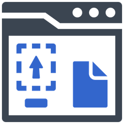 File submit interface  Icon