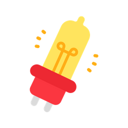 Car Light Bulb  Icon