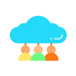 Cloud Group  Icon