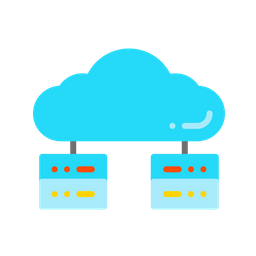 Cloud Data Distribution  Icon