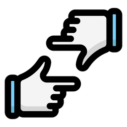 Crop fingers  Icon