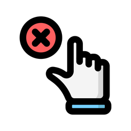 Do not touch  Icon