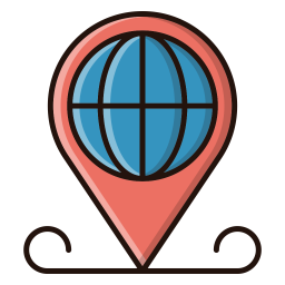 Globaler Standort  Symbol