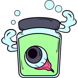 Eyeball Jar  Icon