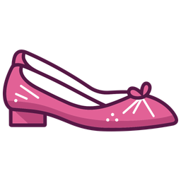 Ballet Flats Shoes  Icon